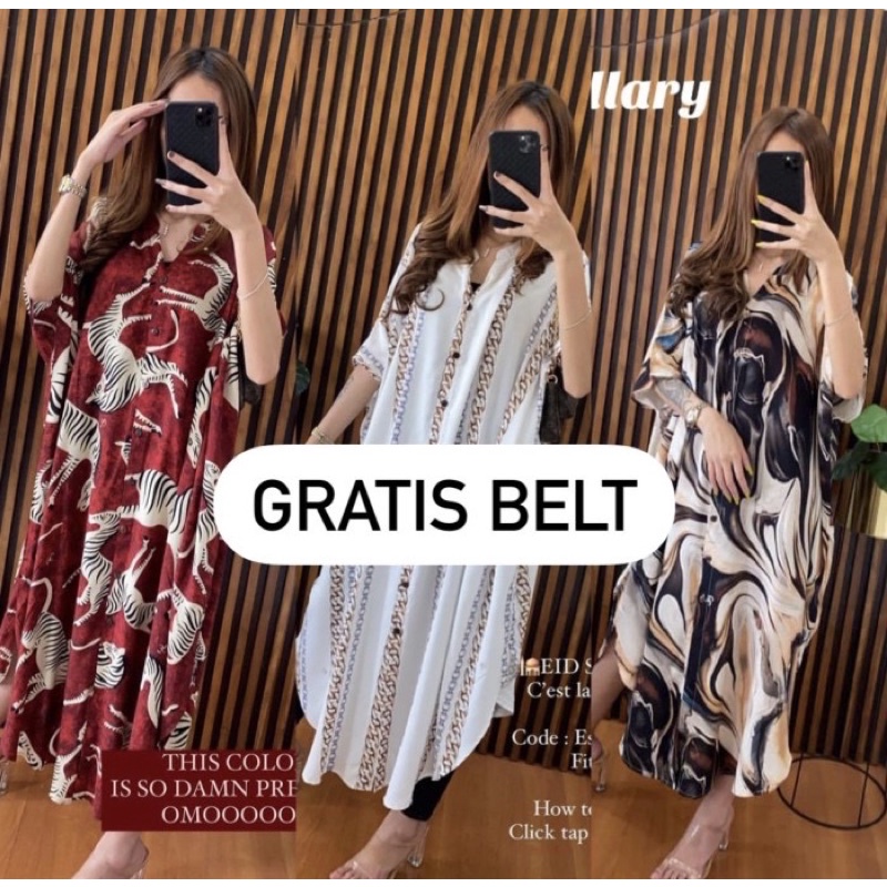 Ce Homewear Daster Kekinian Homey Dress Bahan Rayon/ Daster Selutut Katun Rayon Premium/ Dress Busui