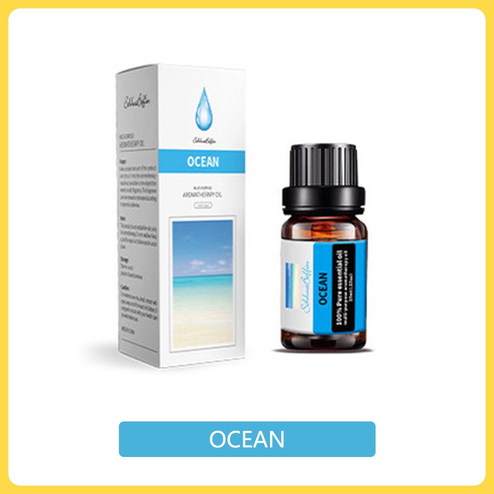 Moi Portable Humidifier Diffuser USB Mini Air Purifier Aromatherapy Essential Oil Difuser-Oil_Ocean_10ml