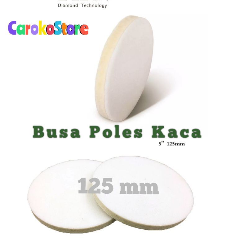 Busa Poles Kaca Mobil Wool Glass Felt