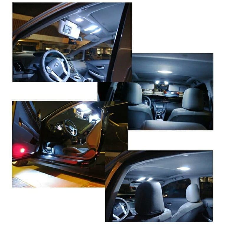 Lampu led plafon mobil kabin interior plasma cob super terang