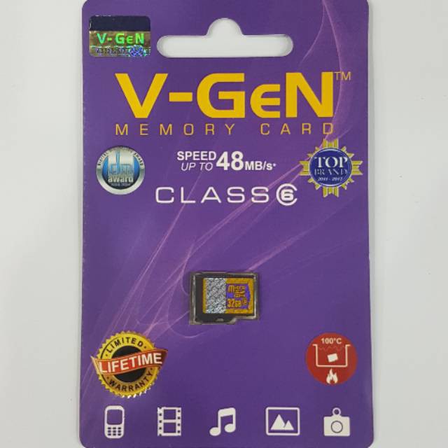 MICRO SD V-GEN 32 GB Class 6