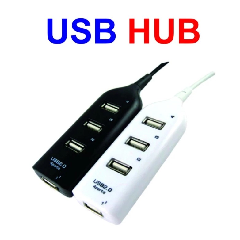 USB Hub 1 m (Panjang Kabel kurang lebih 40 cm)