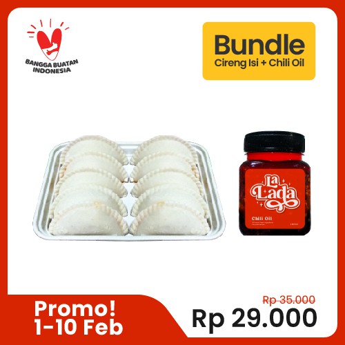 

La Lada Cireng Isi Bite Size + Chili Oil Bundle