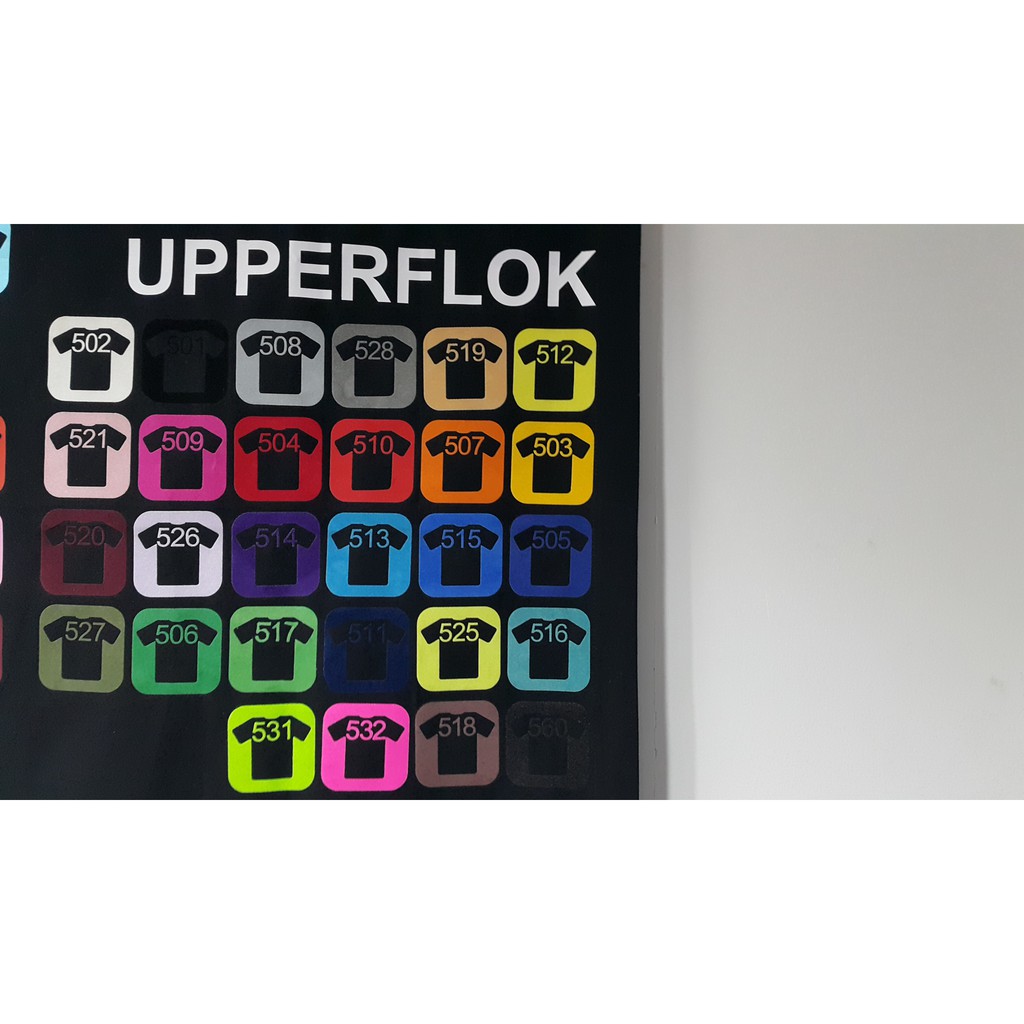 

Terlaris Sticker Chemica Upperflok Polyflex Sablon Baju