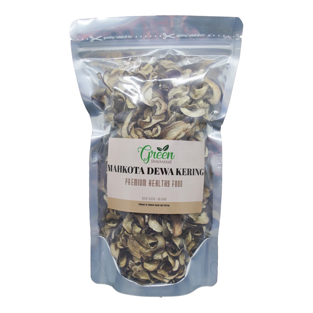 

MAHKOTA DEWA KERING 100 GR / HERBAL UNTUK CANCER 100 GR / MAHKOTA DEWA RAJANG 100 GRAM