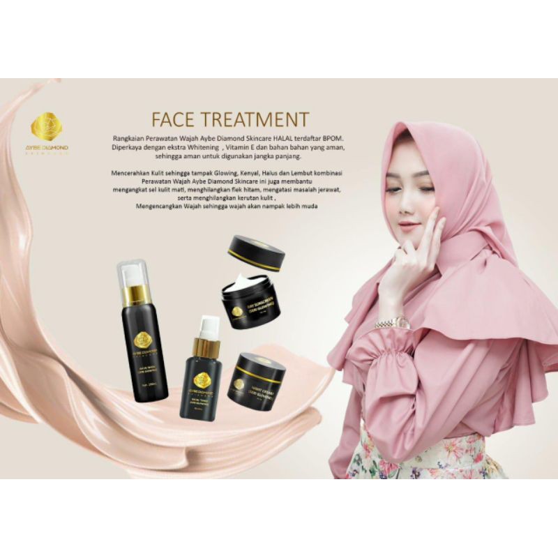 paket wajah aybe diamond