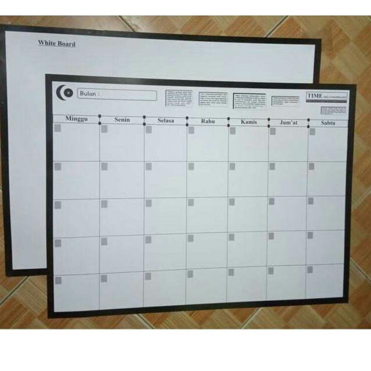 

[DISCOUNT KKW54] Whiteboard lembaran karton gulung Organizer Board gulung schedule board white board gulung (satu lembar bulak balik) Seller