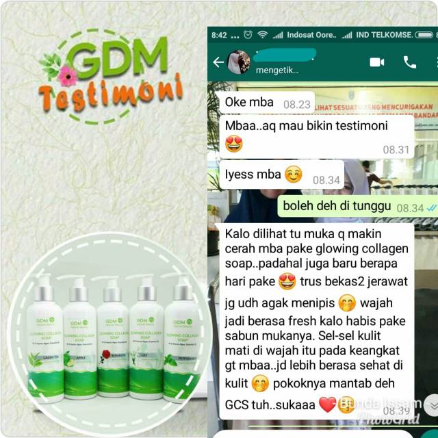 Glowing Collagen Soap (Gdm Natural Beauty)