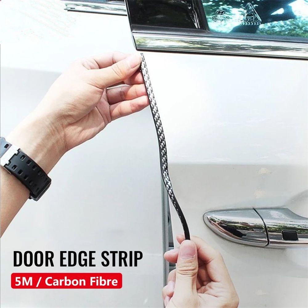 Lanfy Door Strip Anti Tabrak Mobil-Styling Auto Replacement Parts Scratch Protector 5M Sealing Guard Styling Mouldings Strip Pelindung Goresan Pintu