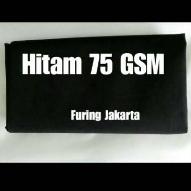 kain furing Hitam 75 gsm,,kain spunbond