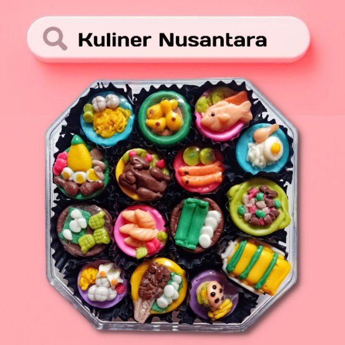 

Coklat Lebaran - Coklat Lebaran Kuliner Nusantara Idul Fitri Sate, Bakso, Ketupat, Dll
