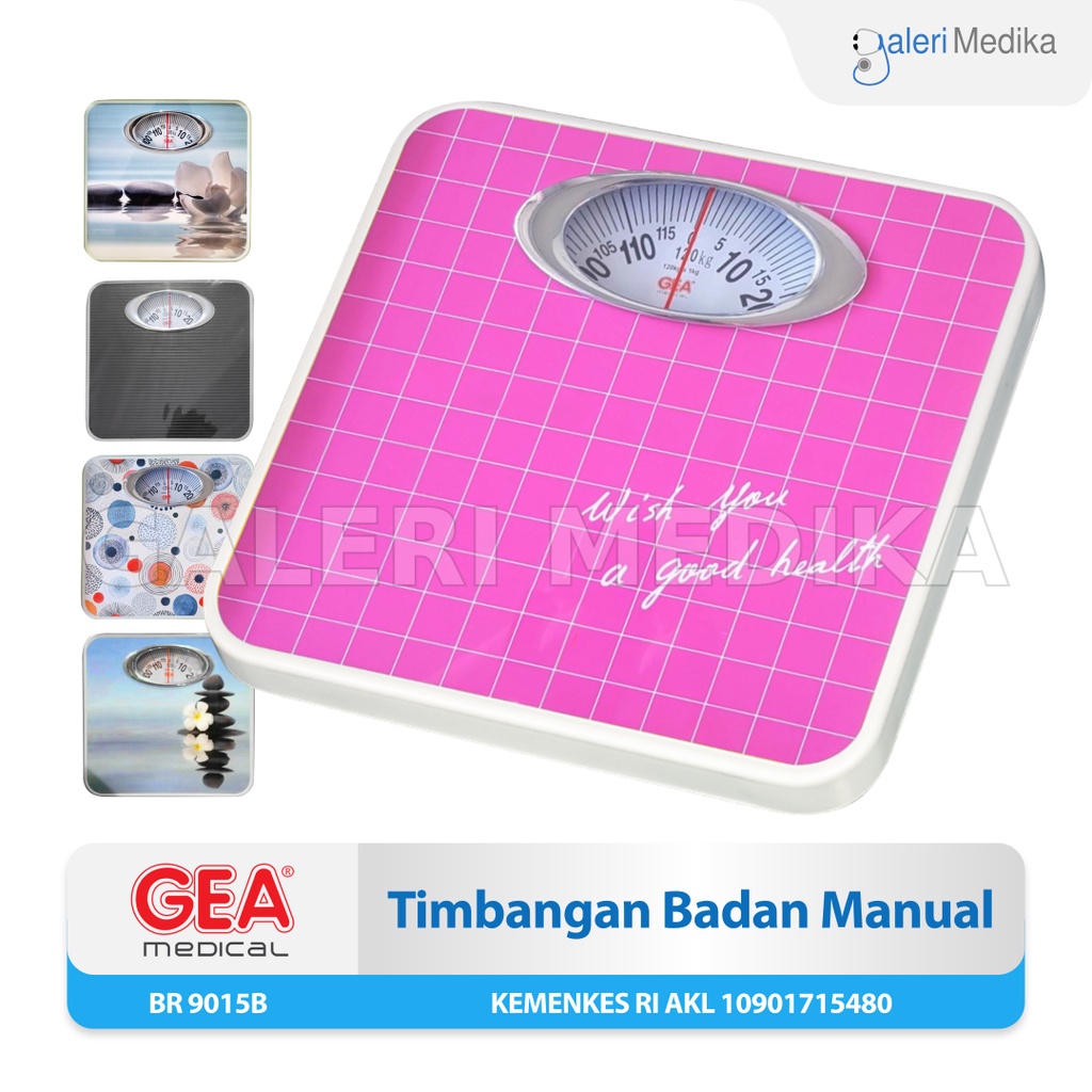 Timbangan Badan Analog - GEA BR9015B / BR-9015B