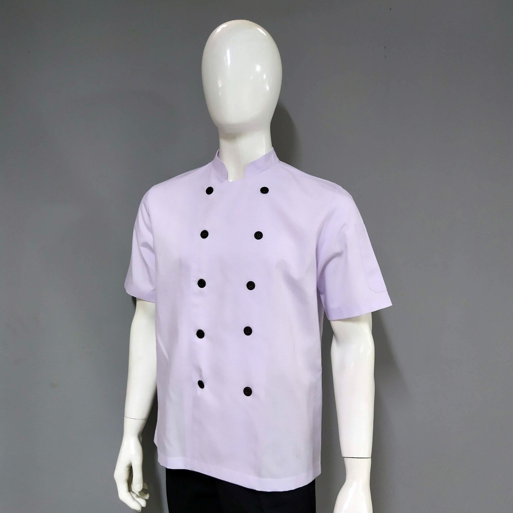 Chef Wear Baju Koki SS Pls Putih