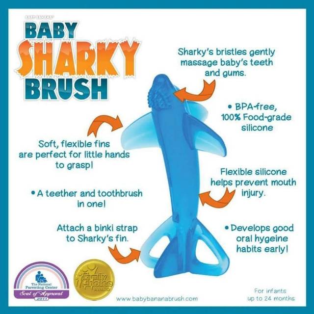 BABY BANANA OCTO-BRUSH - TEETHER OCTO BRUSH DARI BABYBANANA