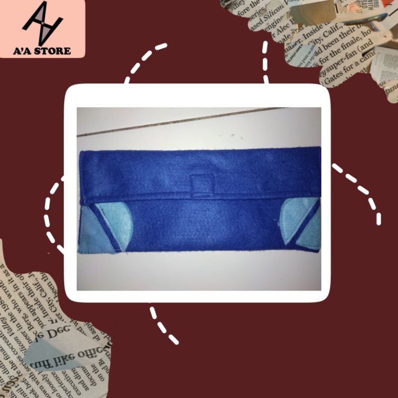 

TEMPAT PENSIL KAIN FANEL