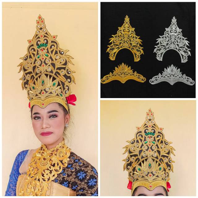 RENDA BORDIR KOSTUM TARI MOTIF SIGER PAYET