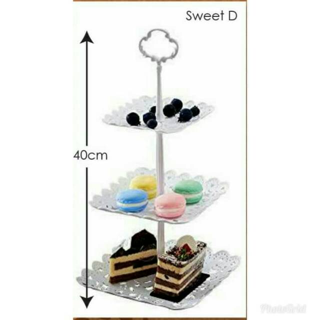

Rak Kue Tier Tempat Cup Cake Snack Cookies Sweet D Dessert Table