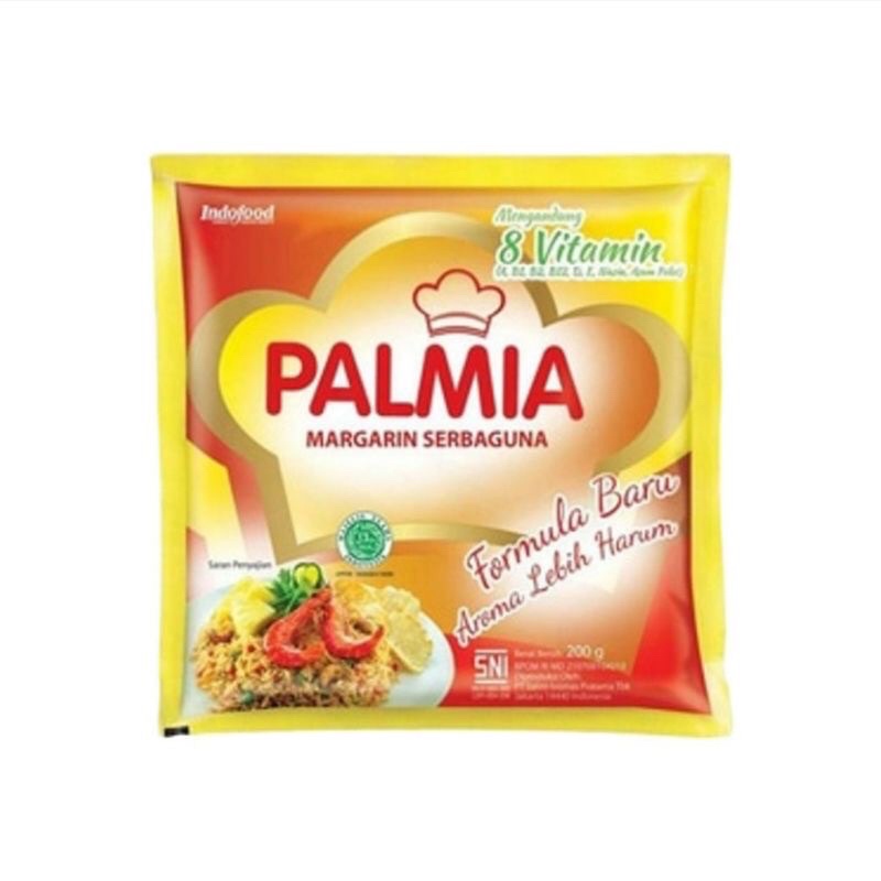 

PALMIA MARGARINE SERBAGUNA 200gr MARGARIN PALMIA 200gr