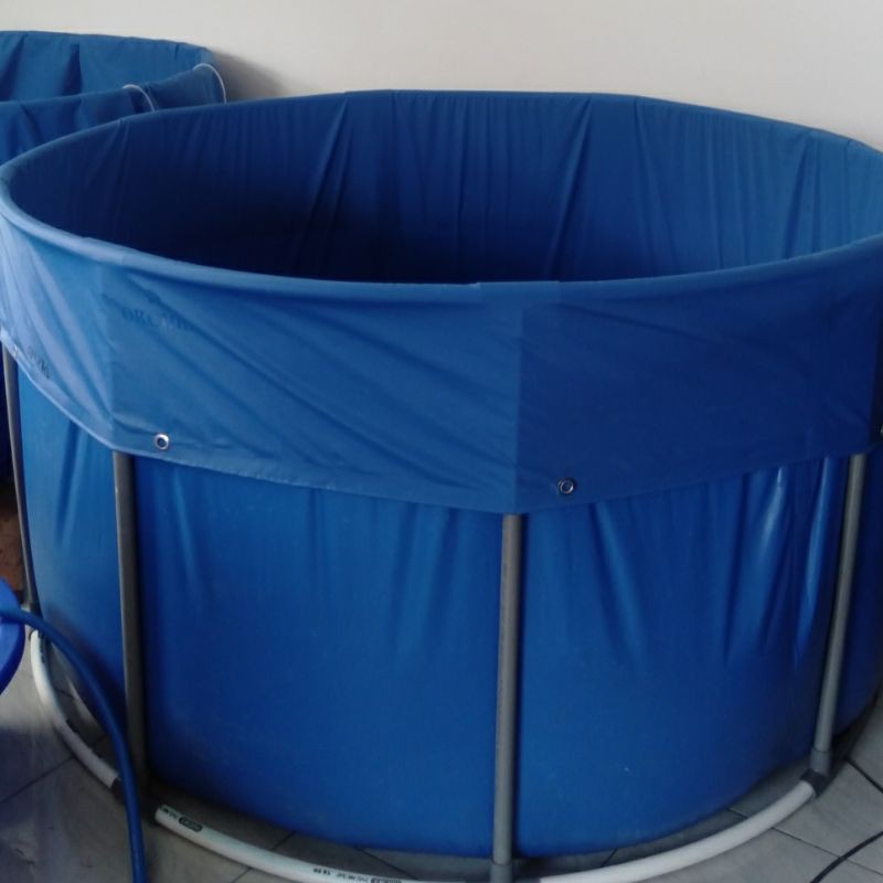 vat kolam terpal Orchid D200x120 (tanpa rangka)