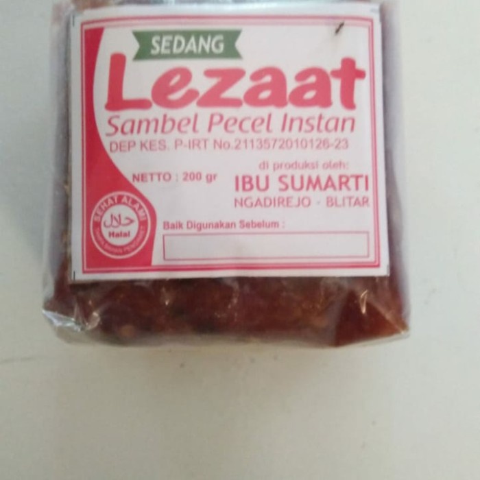 sambel pecel cemara food 90 gram