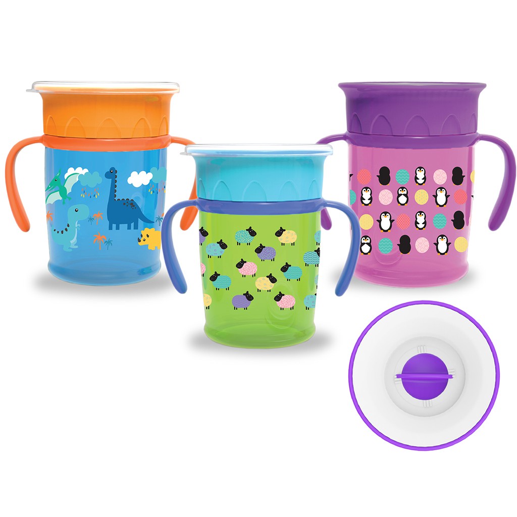 Training Sipper Cup Gelas Minum Anak BABY SAFE 360° Sipper Cup with Handle / Botol Minum Bayi Traini