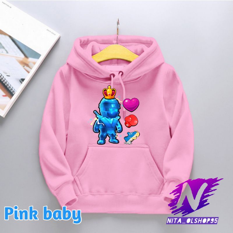 HOODIE ANAK STUMBLE GUYS NINJA ELEKTRO SWEATER ANAK