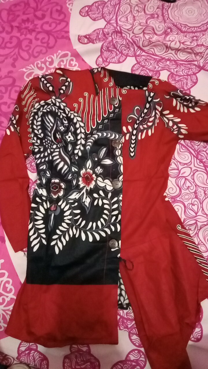 Batik Wanita - Atasan Blouse Batik Wanita Fashion 634
