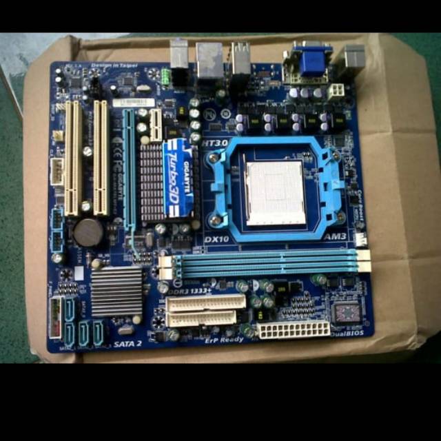 Motherboard Mobo Gigabyte Amd Am3 Plus Dan Processor Amd Fx 6300 Shopee Indonesia