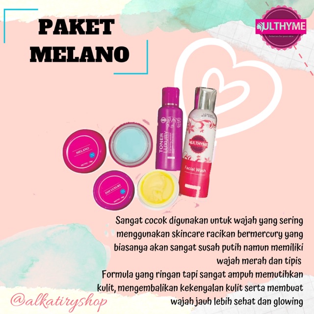 Ulthyme Paket Melano