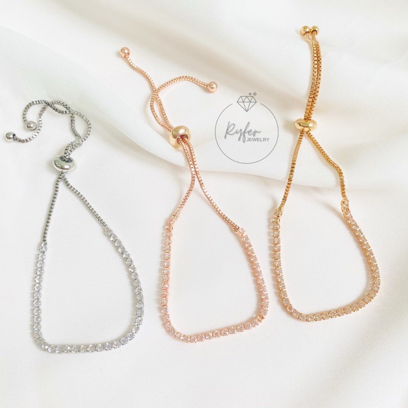 GELANG WANITA FASHION KOREA ANTI KARAT RYFERJEWELRY RJG00044-3