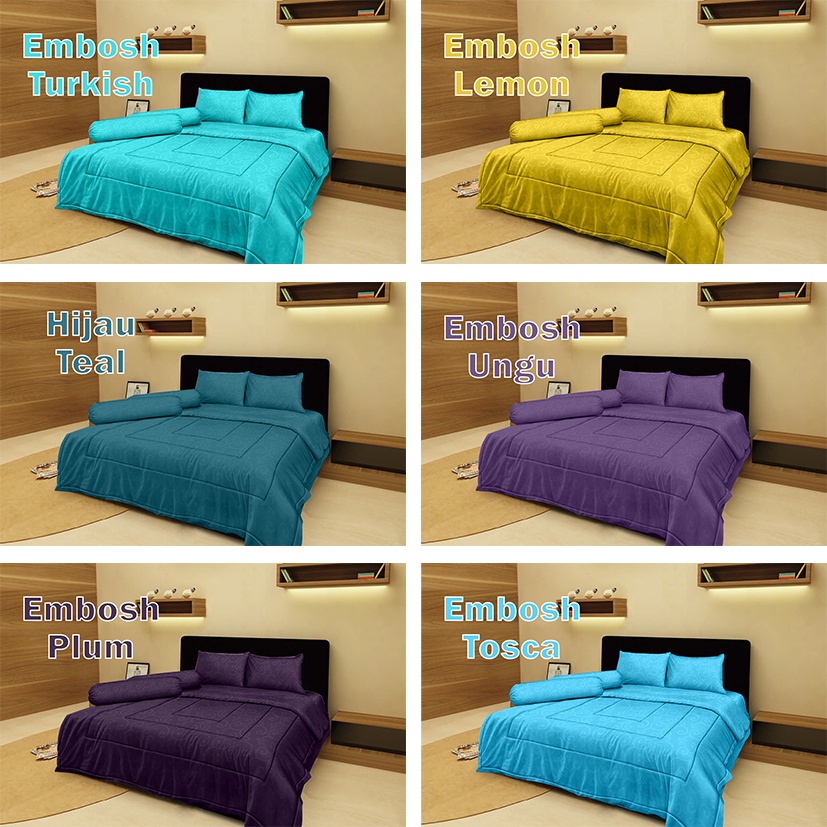 SPREI EMBOS POLOS UK 180x200CM160x200CM 120X200CM SPREI HOMEMADE POLOS EMBOS