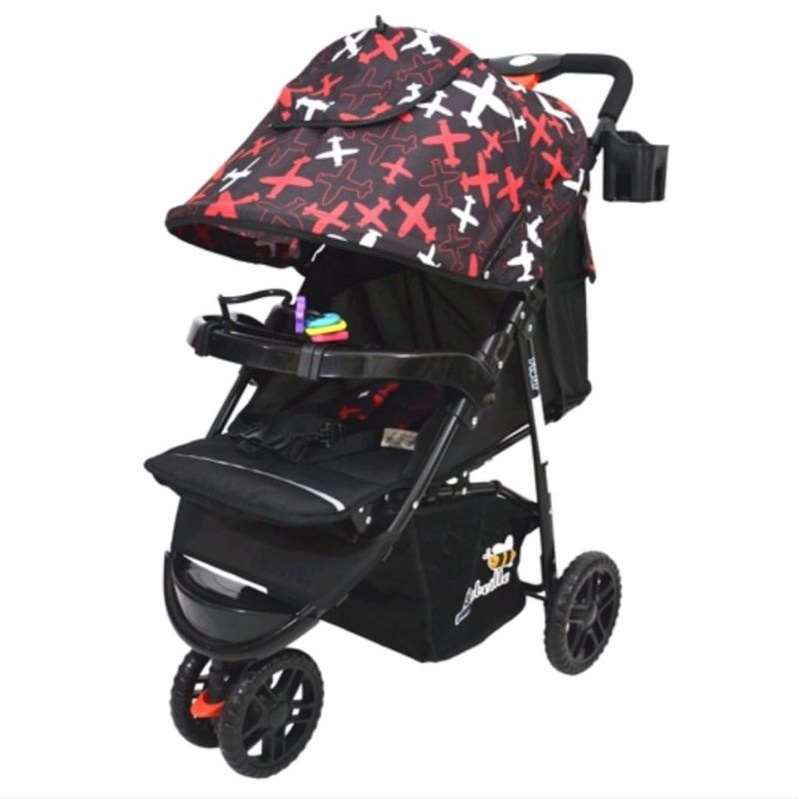 Labeille stroller flour A-503N / kereta dorong bayi roda 3