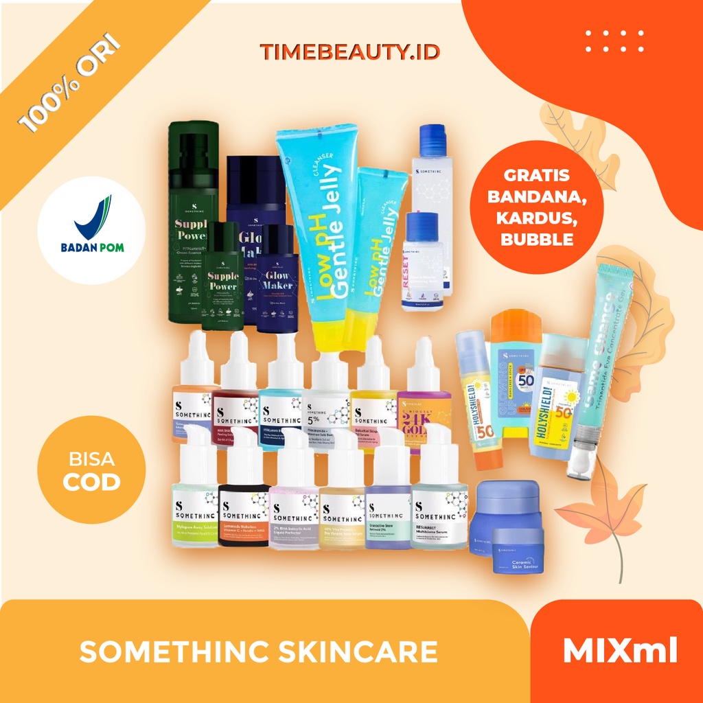 SOMETHINC SERUM NIACINAMIDE 5% | HYALURONIC B5 | BAKUCHIOL | AHA BHA | RETINOL | CERAMIC SOMETHINK