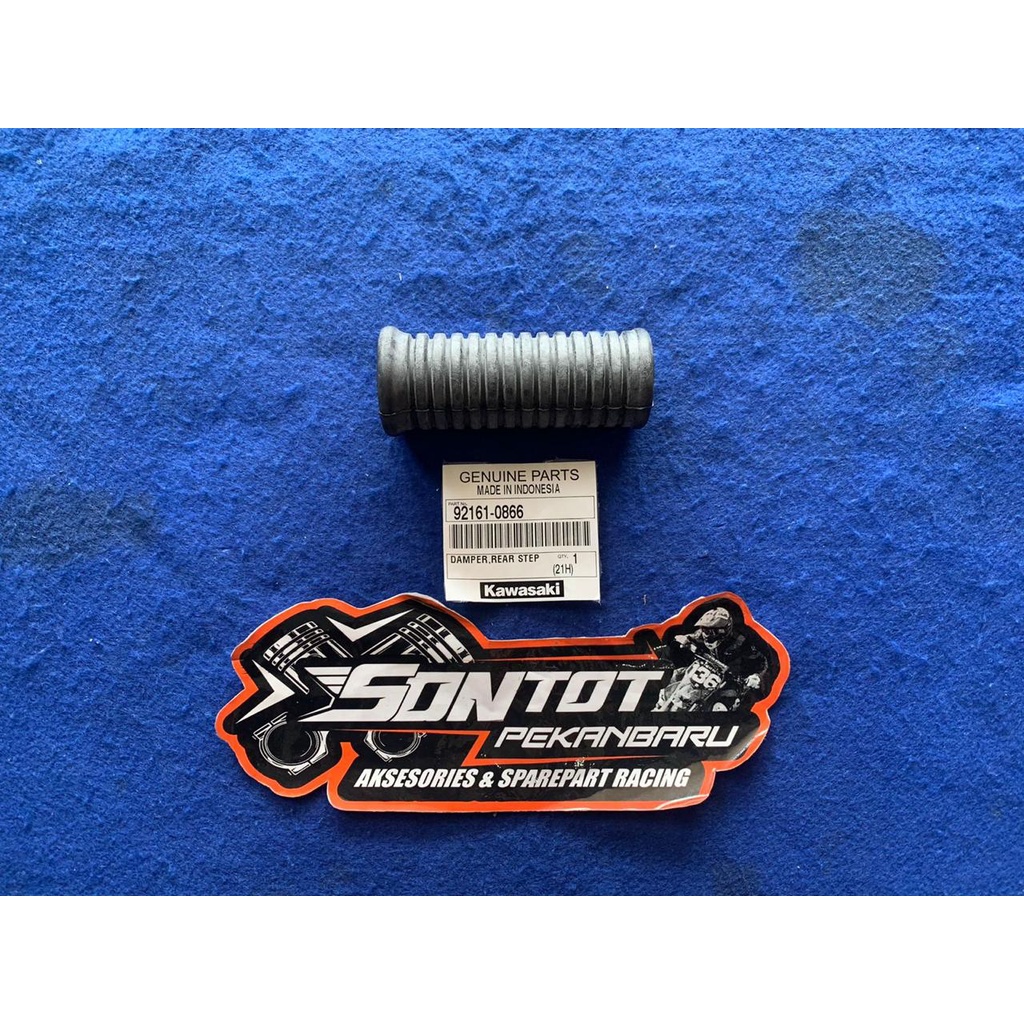 KARET FOOTSTEP BELAKANG ORIGINAL KLX/D'TRACKER