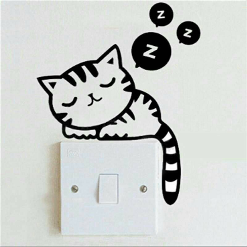 

Stiker Tombol / Saklar Lampu gambar Cat (sticker)