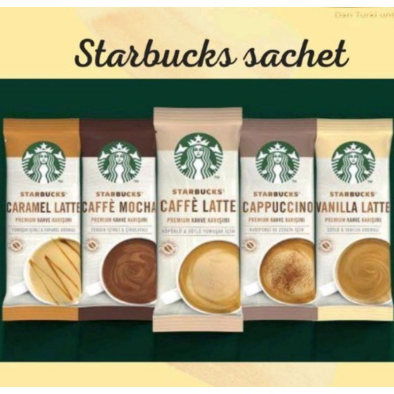 Starbuck Kopi Sachet Turkey