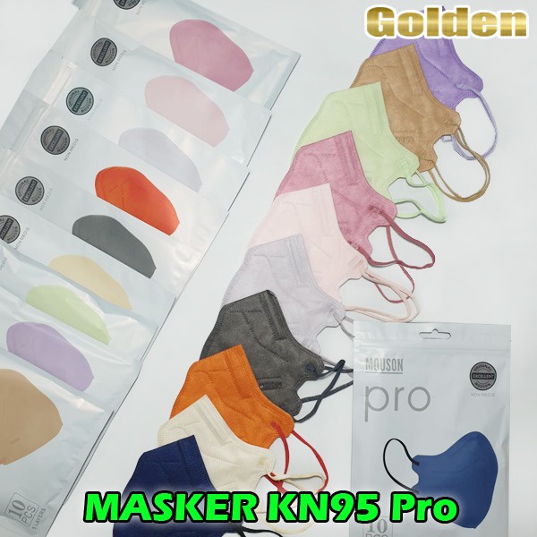 Mouson Pro 5D / CCare 5D / ALKINDO 5D Masker KN95 5 ply 6ply Protective Face Mask 10 pcs