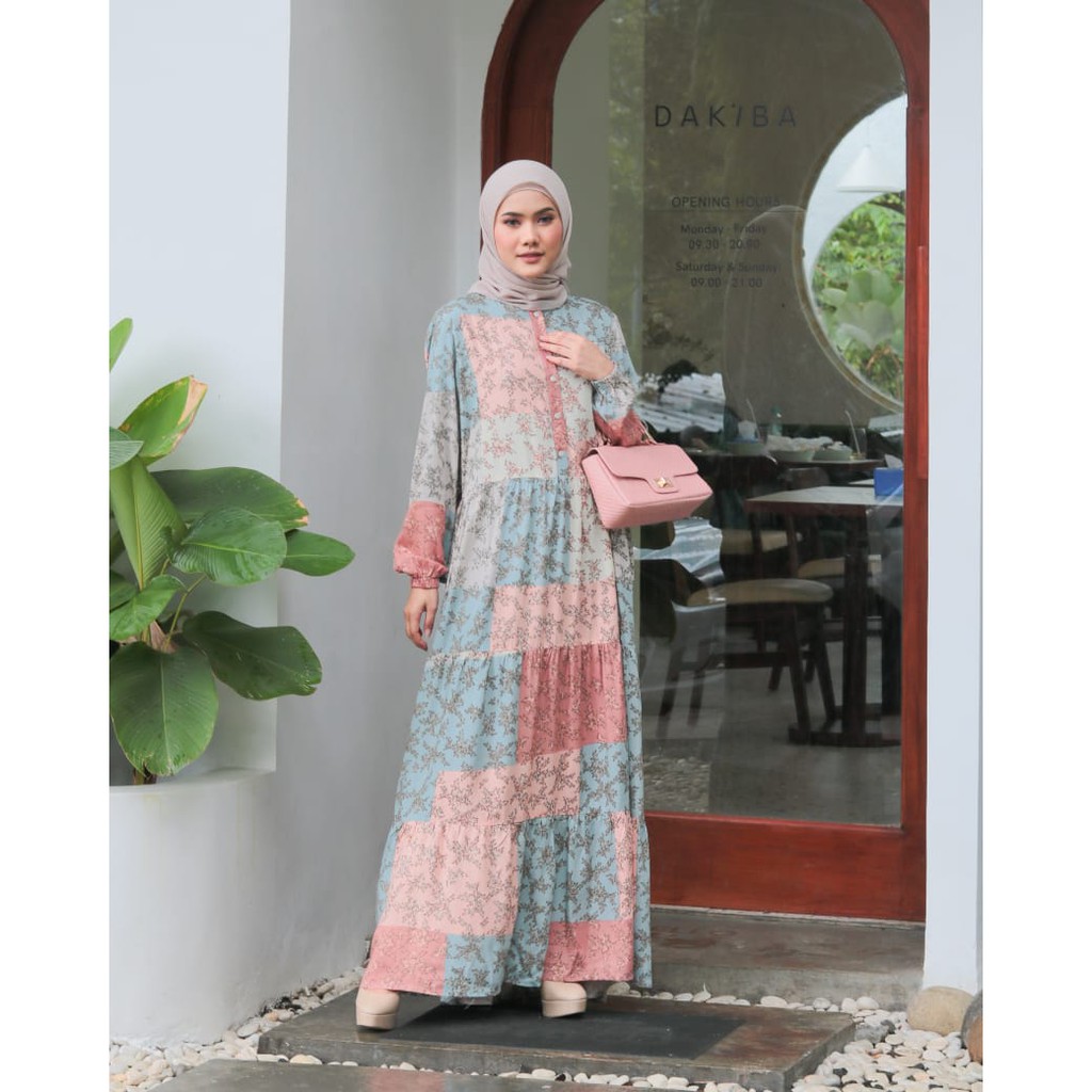 New - Gamis Wanita Dewasa - Homey Dress Chayra - Bahan Katun Rayon Premium - Best Seller Bisa COD