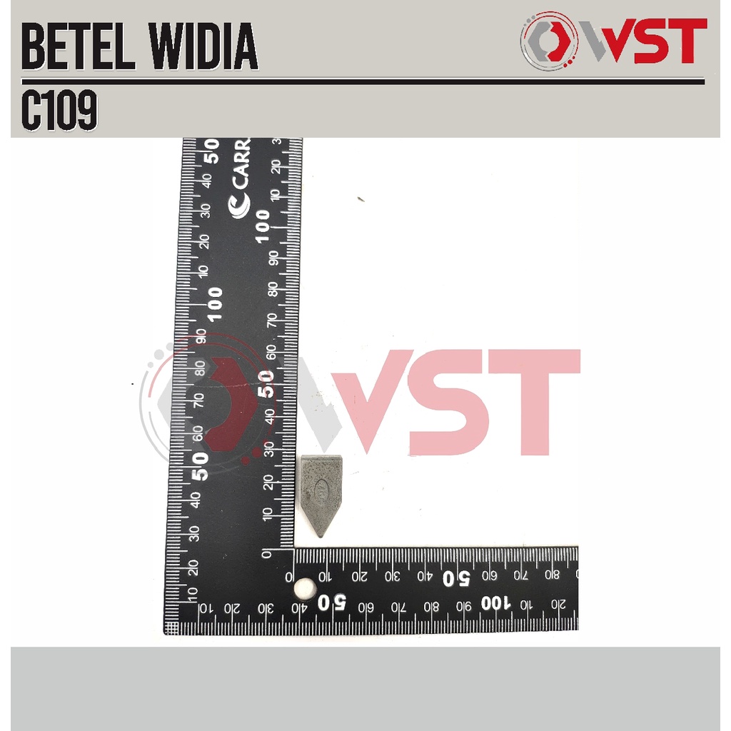 Mata Widia C109 / C125 / Betel Widia / Mata bubut / Cemented Carbide