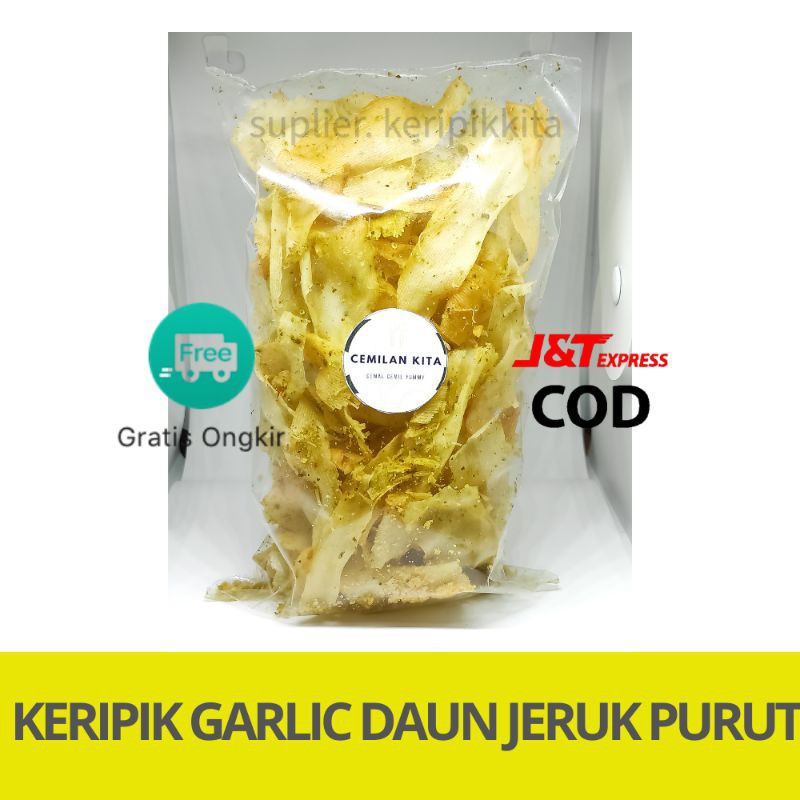 

CEMILAN KERIPIK SINGKONG GARLIC DAUN JERUK PURUT | MAKANAN RINGAN | JAJANAN | SNACK | ASIN | KITA