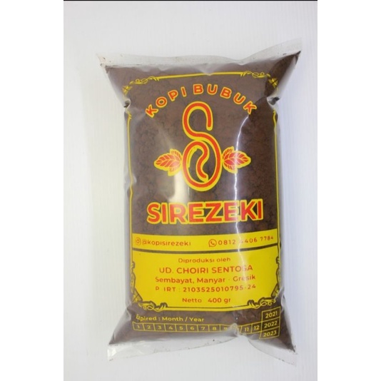 

kopi bubuk gresik 400 gram