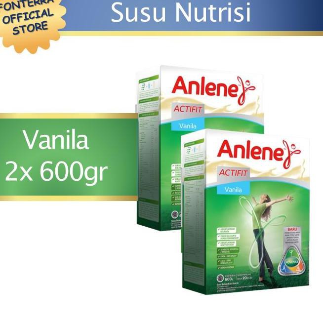 

3.3 Anlene Actifit Vanila 600 gr - 2 pcs