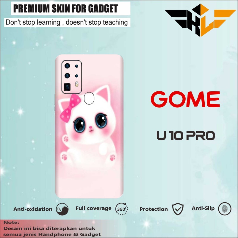 Beli 1 Geratis 1 SKIN HANDPHONE GOME U10 PRO  CAT