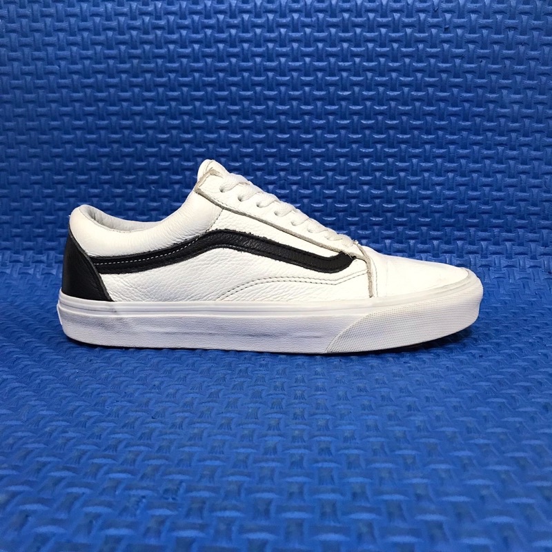 vans Old Skool White Leather