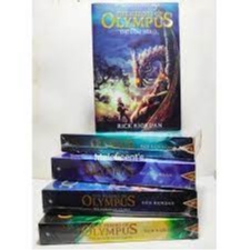 [INDONESIA] BUKU NOVEL SERI HEROES OF OLYMPUS COMPLETE - RICK RIORDAN [ORIGINAL]