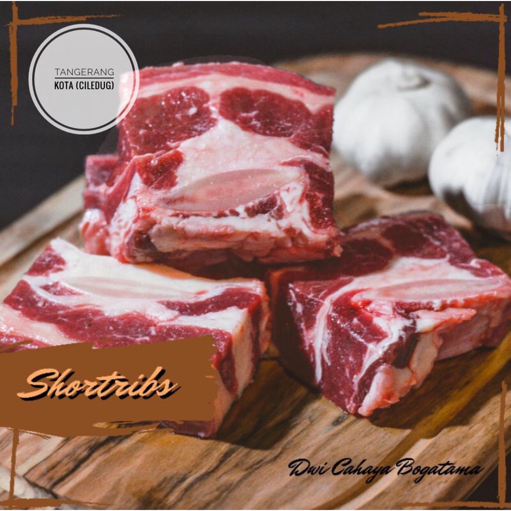 

Daging iga shortribs sapi 1kg