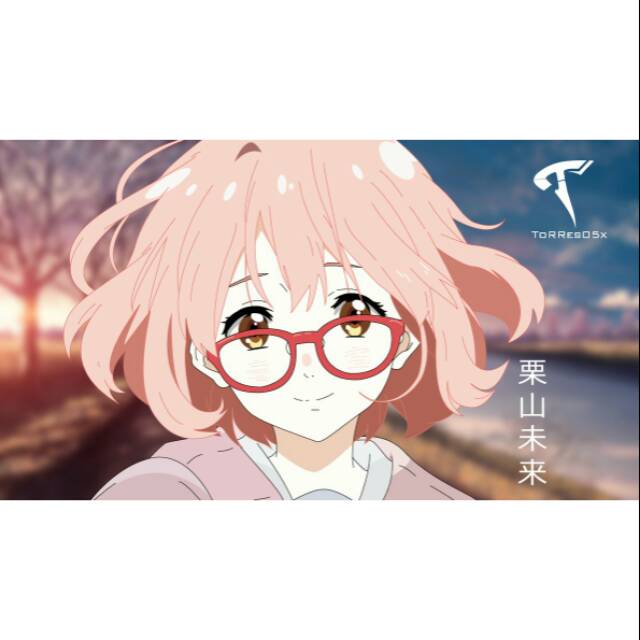 Kacamata Cosplay Mirai Kuriyama