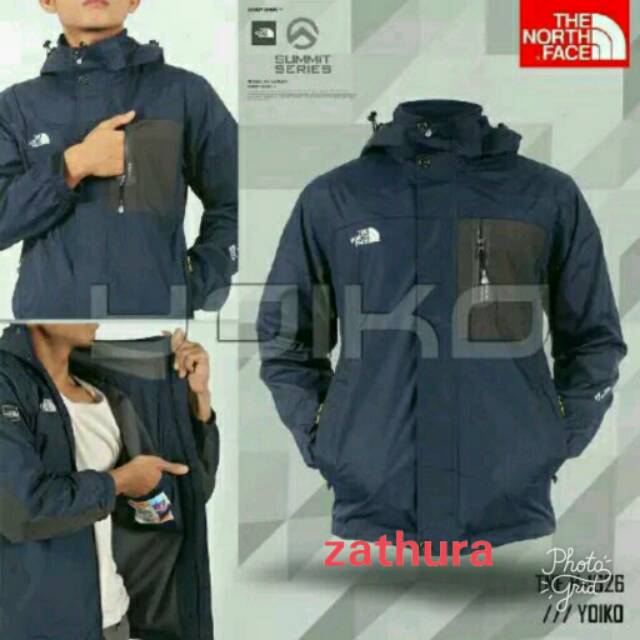 jaket north face asli