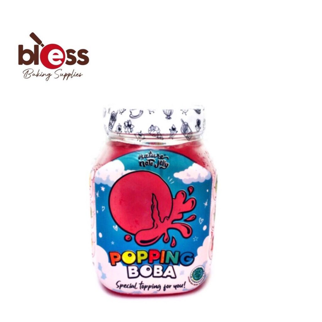 

POPPING BOBA FRUIT / TOPPING MINUMAN & DESSERT KEMASAN 500 GR