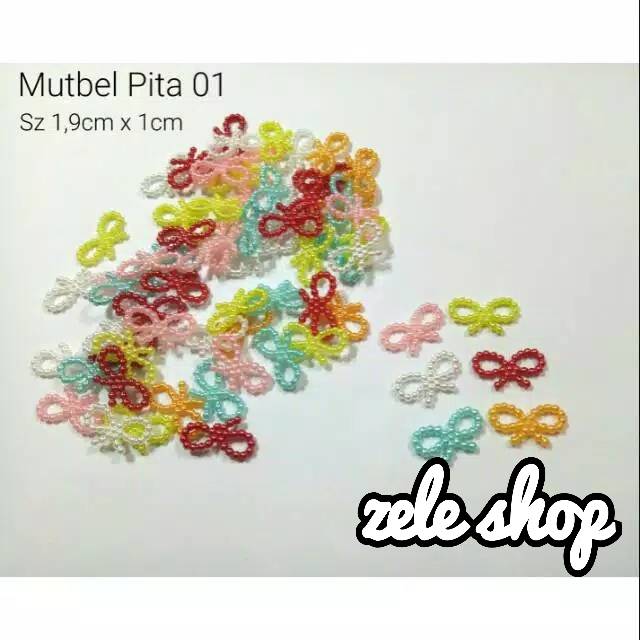 MUTBEL PITA 1.9 x 1 cm / HIASAN TASBIH DIGITAL